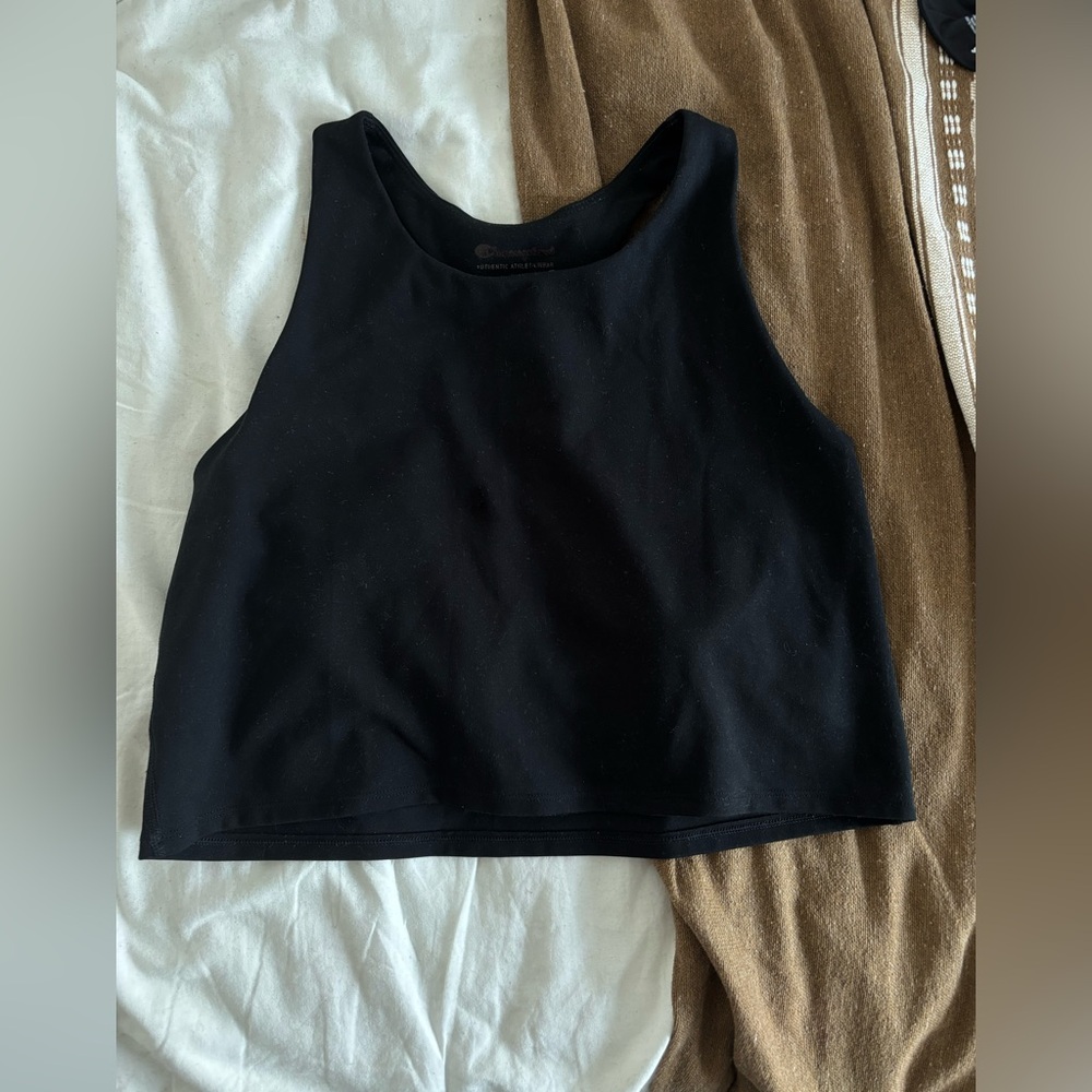 Champion sports bra/ crop top Black Sleeveless Top